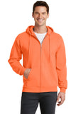 Port & Co ™  Core Fleece Full-Zip Hooded Sweatshirt. PC78ZH - 2XL