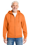 Port & Co ™  Core Fleece Full-Zip Hooded Sweatshirt. PC78ZH