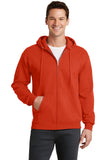 Port & Co ™  Core Fleece Full-Zip Hooded Sweatshirt. PC78ZH - 3XL