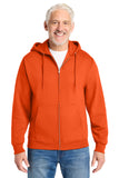 Port & Co ™  Core Fleece Full-Zip Hooded Sweatshirt. PC78ZH