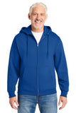 Port & Co ™  Core Fleece Full-Zip Hooded Sweatshirt. PC78ZH