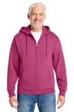 Port & Co ™  Core Fleece Full-Zip Hooded Sweatshirt. PC78ZH