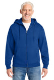 Port & Co ™  Core Fleece Full-Zip Hooded Sweatshirt. PC78ZH