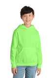 Port & Company ®  - Youth Core Fleece Pullover Hooded Sweatshirt.  PC90YH
