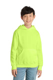 Port & Company ®  - Youth Core Fleece Pullover Hooded Sweatshirt.  PC90YH