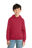 Port & Company ®  - Youth Core Fleece Pullover Hooded Sweatshirt.  PC90YH