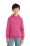Port & Company ®  - Youth Core Fleece Pullover Hooded Sweatshirt.  PC90YH