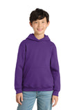 Port & Company ®  - Youth Core Fleece Pullover Hooded Sweatshirt.  PC90YH