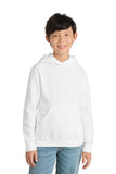Port & Company ®  - Youth Core Fleece Pullover Hooded Sweatshirt.  PC90YH