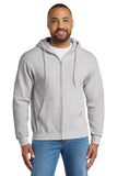 Port & Co ®  Essential Fleece Full-Zip Hooded Sweatshirt.  PC90ZH