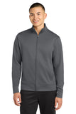 Sport-Tek ®  Sport-Wick ®  Fleece Full-Zip Jacket.  ST241