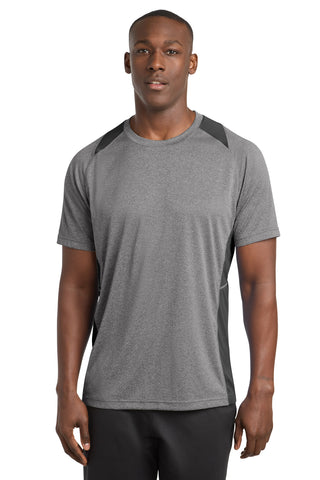Sport-Tek ®  Heather Colorblock Contender ™  Tee. ST361