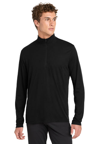 Sport-Tek  ®  PosiCharge  ®  Tri-Blend Wicking 1/4-Zip Pullover. ST407