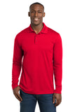 Sport-Tek  ®  PosiCharge  ®  RacerMesh  ®  Long Sleeve Polo. ST640LS