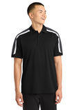 Sport-Tek ®  Tricolor Shoulder Micropique Sport-Wick ®  Polo. ST658