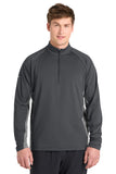 Sport-Tek ®  Sport-Wick ®  Stretch Contrast 1/4-Zip Pullover. ST854