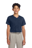 Sport-Tek ®  Youth PosiCharge ®  Tough Mesh Full-Button Jersey YST220
