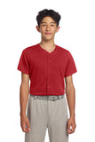 Sport-Tek ®  Youth PosiCharge ®  Tough Mesh Full-Button Jersey YST220