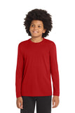Sport-Tek ®  Youth Long Sleeve PosiCharge ®  Competitor™ Tee. YST350LS