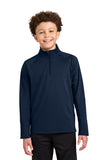 Sport-Tek ®  Youth Sport-Wick ®  Stretch 1/4-Zip Pullover YST850