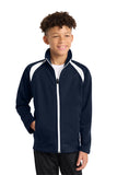 Sport-Tek ®  Youth Tricot Track Jacket. YST90