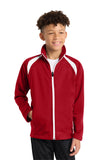 Sport-Tek ®  Youth Tricot Track Jacket. YST90