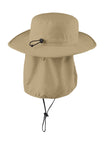 Port Authority® Outdoor Wide-Brim Hat w/Concealable Sun Flap