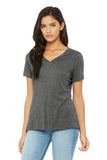BELLA+CANVAS® Women's Relaxed Triblend V-Neck Tee BC6415