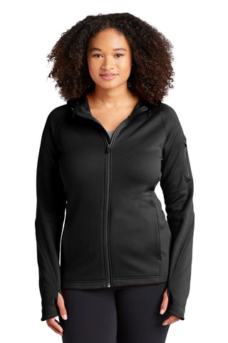 Sport-Tek® Ladies Tech Fleece Full-Zip Hooded Jacket. L248
