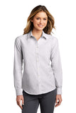 Port Authority ® Ladies SuperPro ™ Oxford Stripe Shirt. LW657