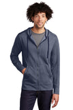 Sport-Tek ® PosiCharge ® Tri-Blend Wicking Fleece Full-Zip Hooded Jacket ST293