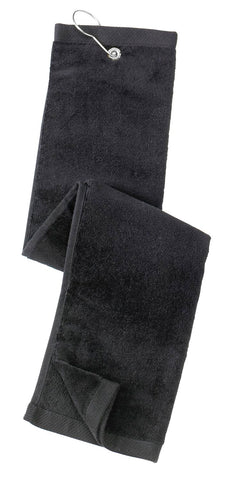 Port Authority® Grommeted Tri-Fold Golf Towel.  TW50