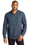 Port Authority® Long Sleeve Perfect Denim Shirt W676